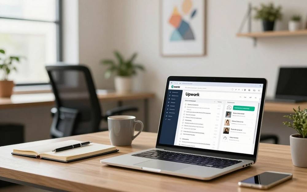مراجعة تطبيق Upwork