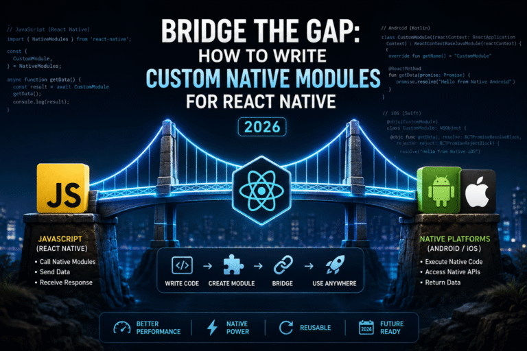 Bridge the Gap How to Write Custom Native Modules for React Native 2026