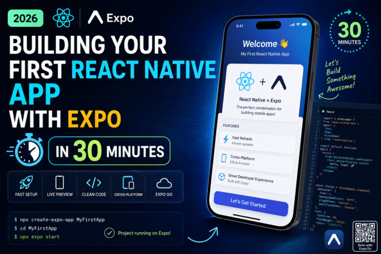 Building Your First React Native App with Expo in 30 Minutes 2026