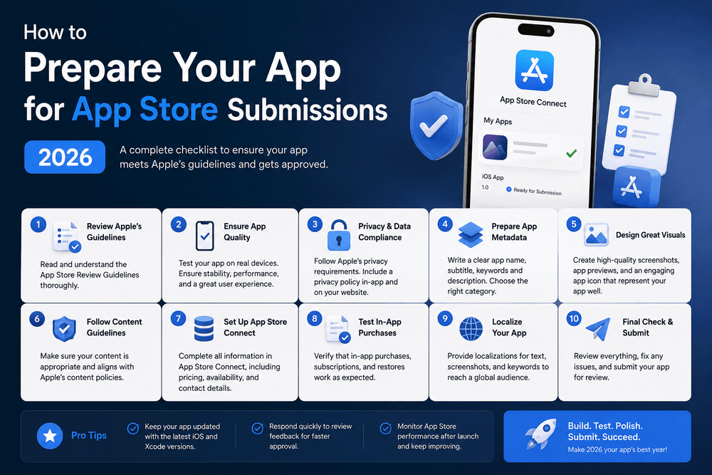How to Prepare Your App for App Store Submissions 2026