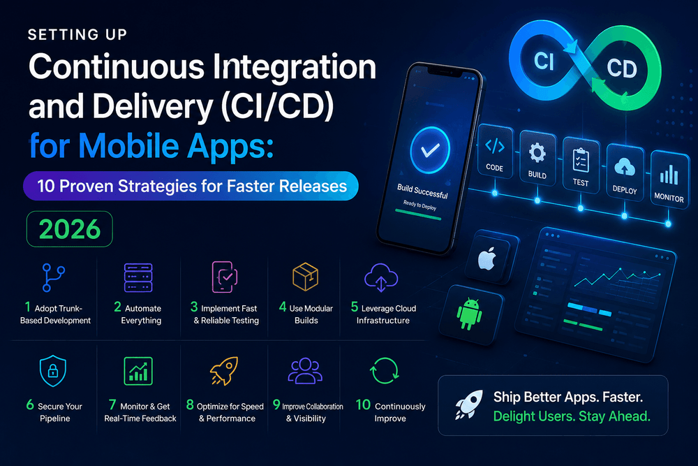 Setting Up Continuous Integration and Delivery (CICD) for Mobile Apps 10 Proven Strategies for Faster Releases 2026